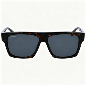 Lacoste Adjustable Square Sunglasses for Men — front view, Plastic frame