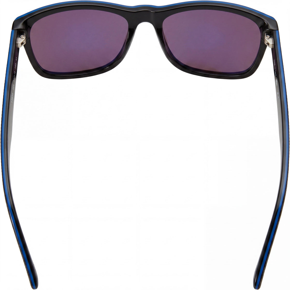Gafas de sol rectangulares negras Lacoste unisex, 55 mm, Photo 4