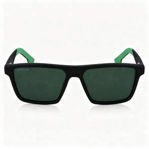 Lacoste Square Sunglasses for Men — front view, Plastic frame
