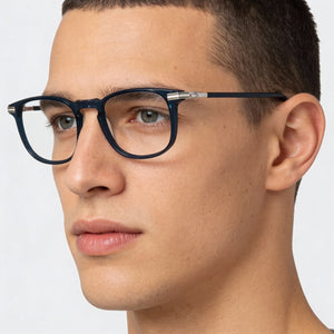 Lacoste Blue Eyeglasses Men — lifestyle wear, office and reading