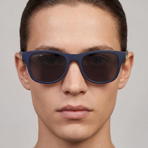 Lacoste Casual Rectangle Sunglasses Unisex — interior view, Non-Polarized lens detail
