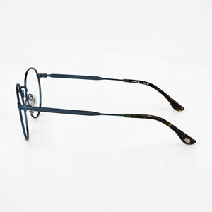 Lacoste Casual Round Eyeglasses for Unisex — front view, Acetate