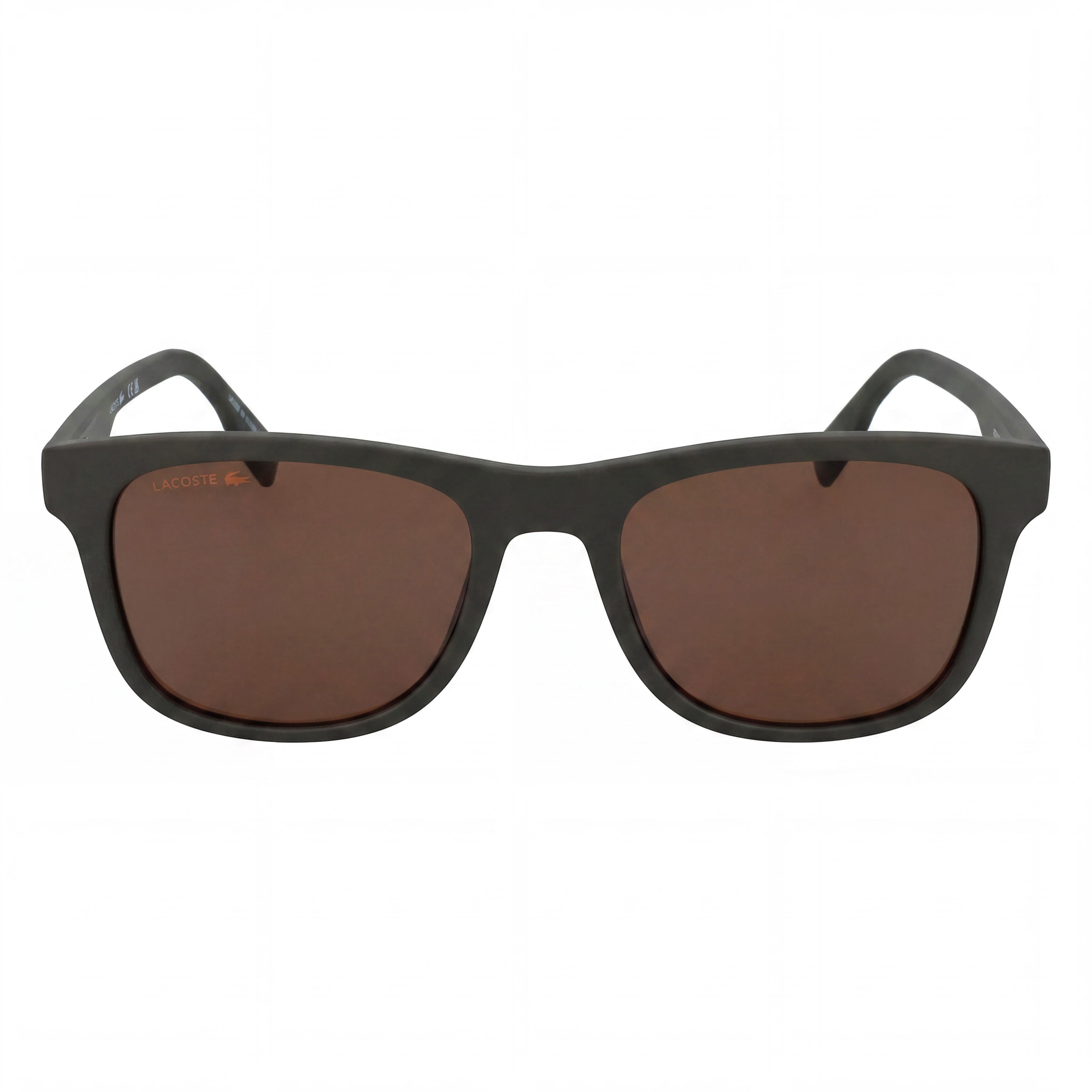 Lacoste Casual Metallic Grey Rectangle Sunglasses Unisex, 54mm, Photo 2