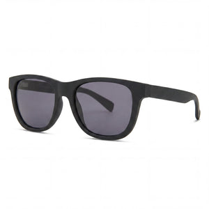 Lacoste Classic Black Rectangle Sunglasses Unisex, Black lens