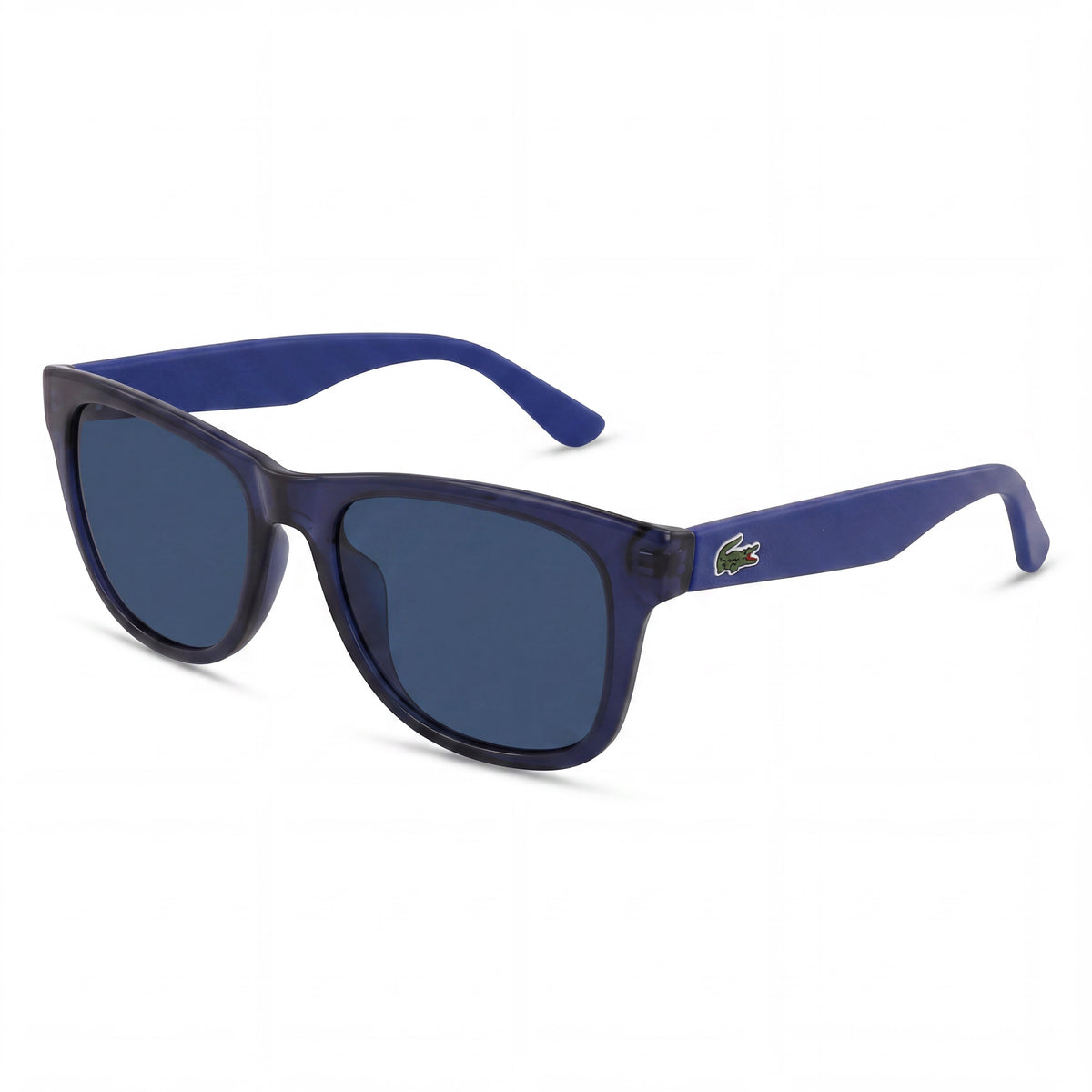 Lacoste Classic Blue Rectangle Sunglasses for Women, 52mm, Photo 1