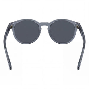 Lacoste Classic Round Sunglasses for Men — interior view, Clear Demo lens detail