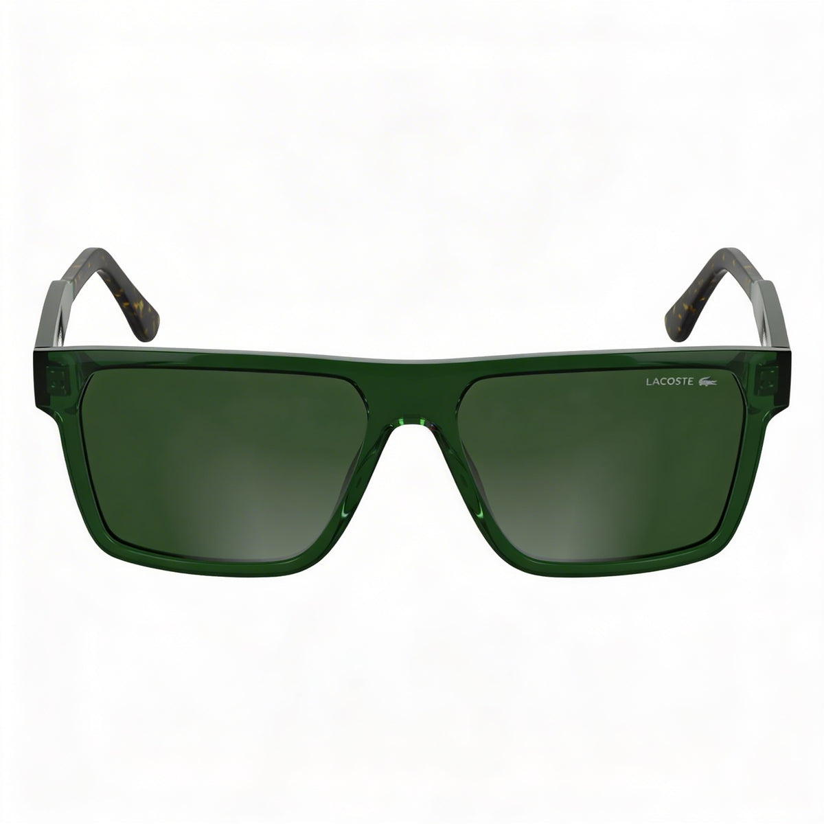 Gafas de sol rectangulares Lacoste Classic verdes para hombre, 56 mm, Photo 2