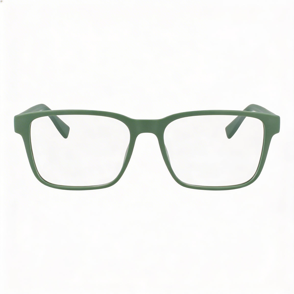Gafas Lacoste rectangulares verde mate para hombre, inyectadas de 55 mm, Photo 2