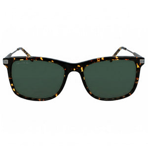 Lacoste Rectangle Sunglasses Unisex — front view, Plastic frame
