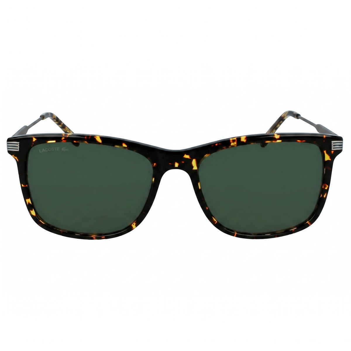 Gafas de sol rectangulares Lacoste Dark Havana unisex, 56 mm, Photo 2