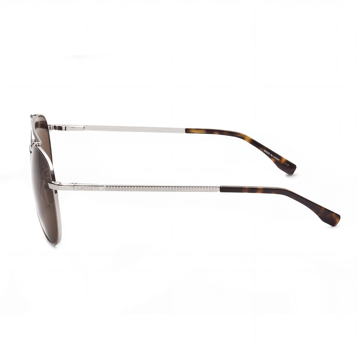 Gafas de sol aviador Lacoste L177S color gris plomo unisex, 57mm, Photo 3
