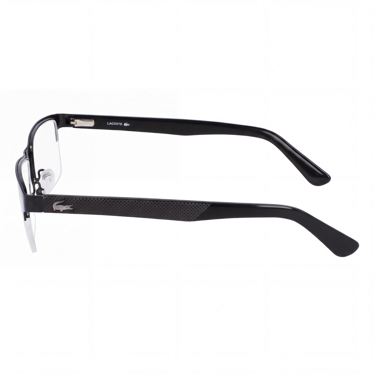 Gafas Lacoste L2237 rectangulares negro mate unisex, 53 mm, Photo 2