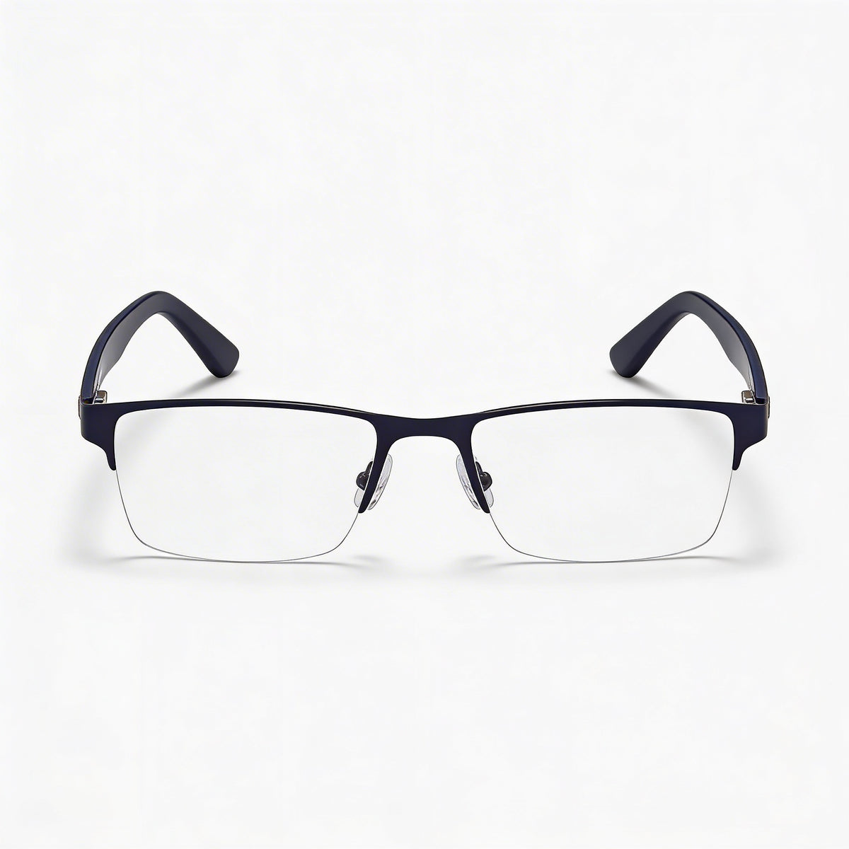 Lacoste L2237 Matte Blue Rectangle Eyeglasses Unisex, 53mm, Photo 2
