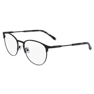 Lacoste L2251 Black Round Eyeglasses Unisex, Acetate frame