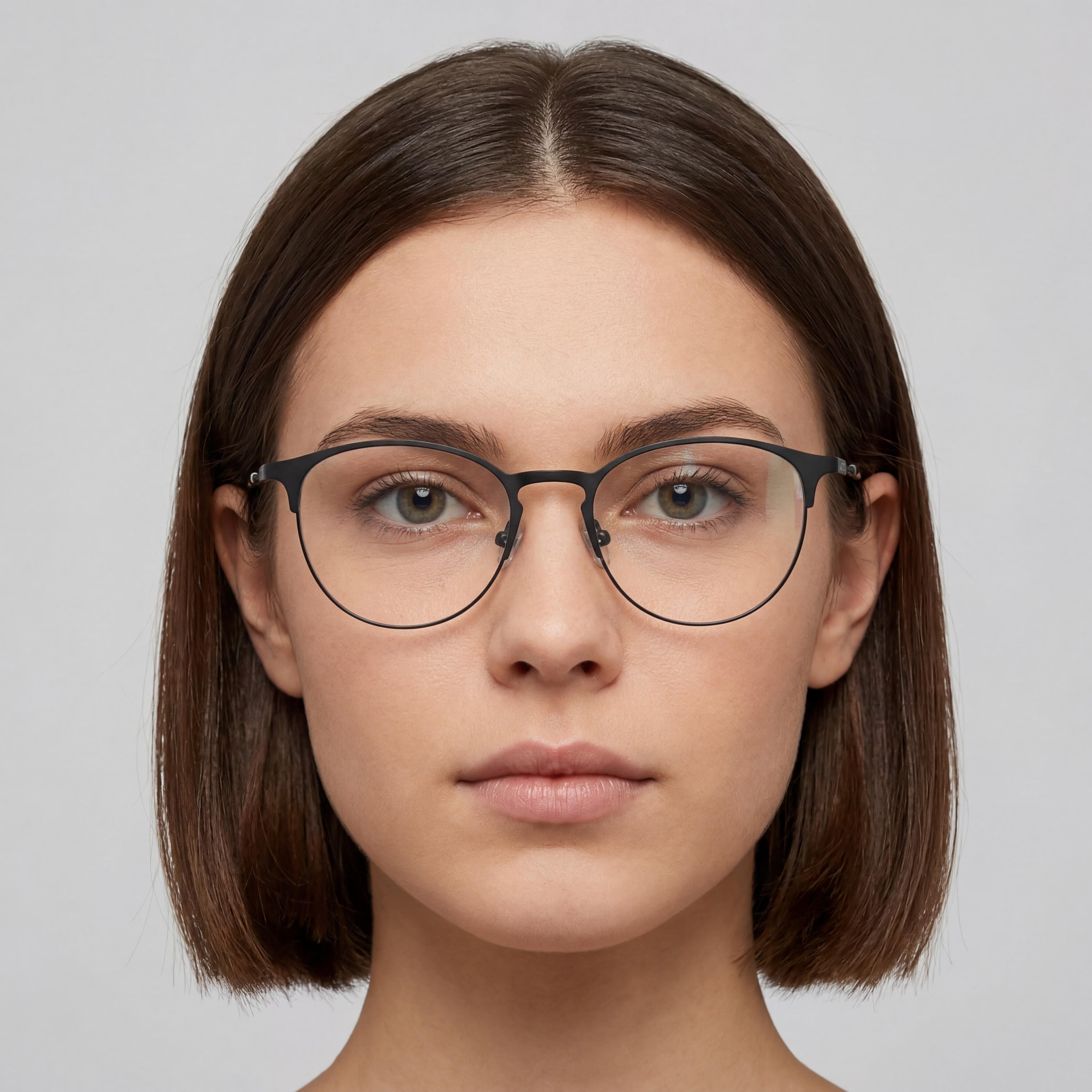 Lacoste L2251 Black Round Unisex Eyeglasses, Acetate, Photo 4