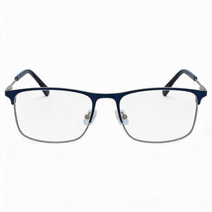 Lacoste L2252 40109 Rectangle Eyeglasses Unisex — front view, Metal