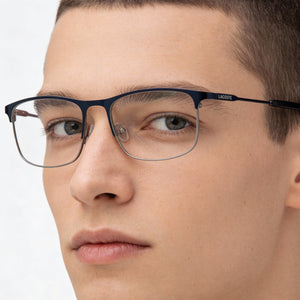 Lacoste L2252 40109 Blue Eyeglasses Unisex — lifestyle wear, office and reading