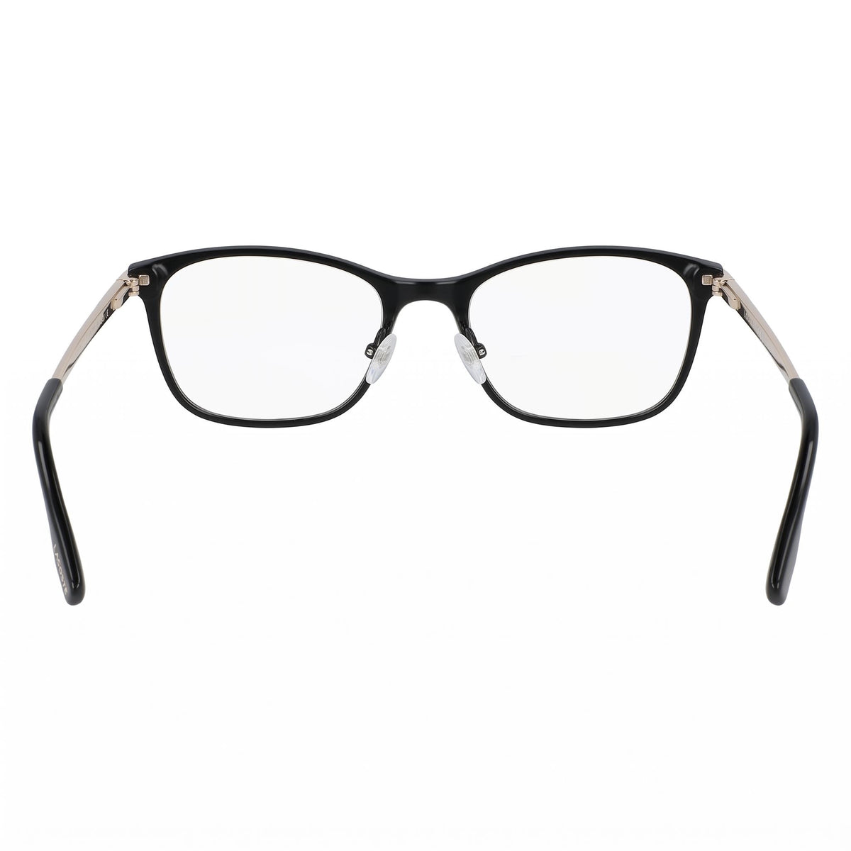 Lacoste L2276 Black/Crystal Square Eyeglasses for Women, 56mm, Photo 4