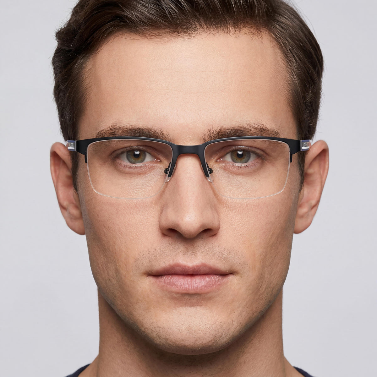 Lacoste L2279 Semimatte Brown Rectangle Eyeglasses Unisex, 55mm, Photo 4