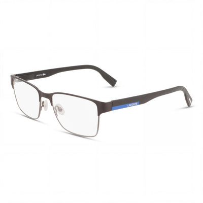 Lacoste L2286 Black Rectangle Eyeglasses Unisex, Propionate frame