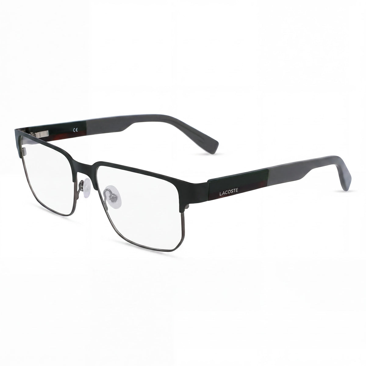 Gafas rectangulares unisex Lacoste L2290 verdes, 55 mm, Photo 1