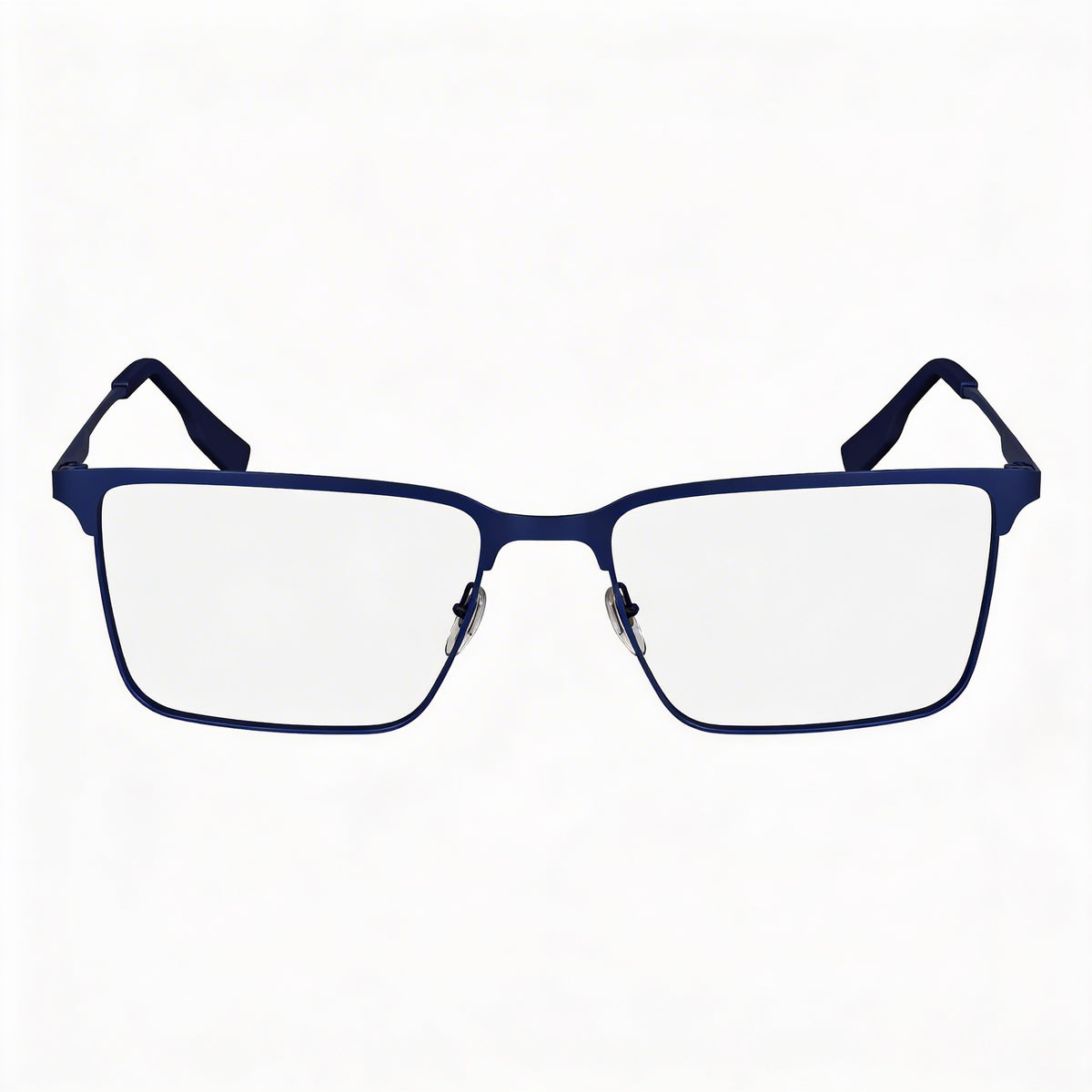 Lacoste L2296 Matte Blue Rectangle Eyeglasses for Men, 55mm, Photo 2