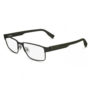 Lacoste L2298 N Green Rectangle Eyeglasses for Men