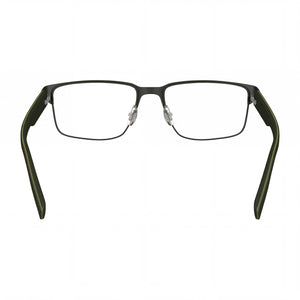 Lacoste L2298 N Rectangle Eyeglasses for Men — interior view, Plastic demo lenses