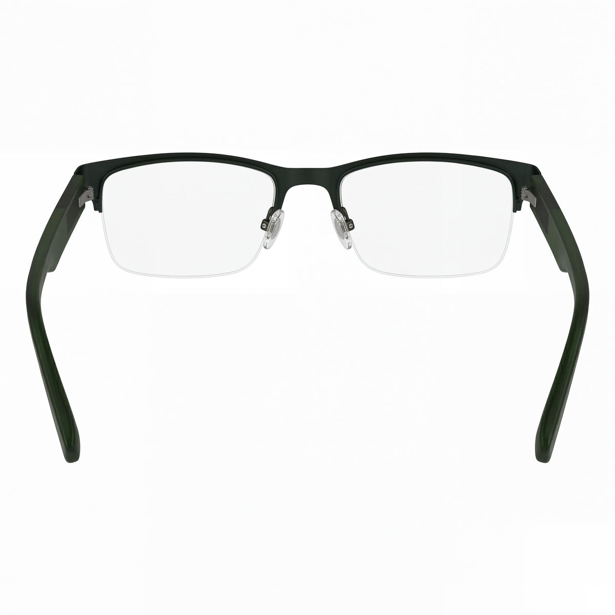 Gafas graduadas rectangulares unisex Lacoste L2299 verde mate, 54 mm, Photo 4