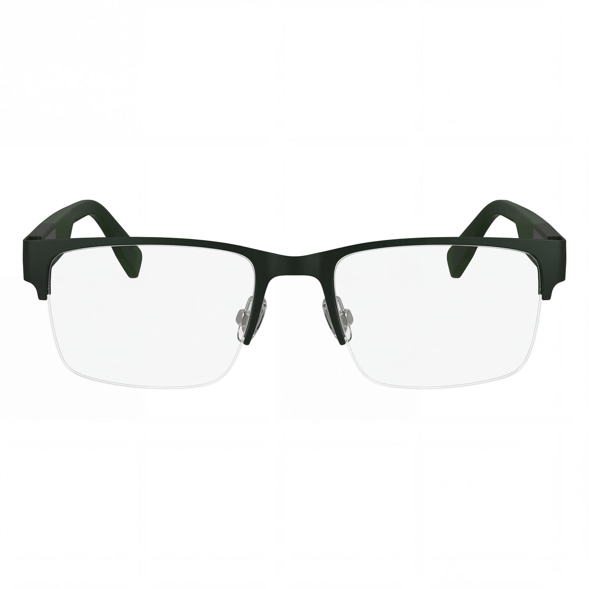 Lacoste L2299 N Matte Green Rectangle Eyeglasses for Men, 54mm, Photo 2