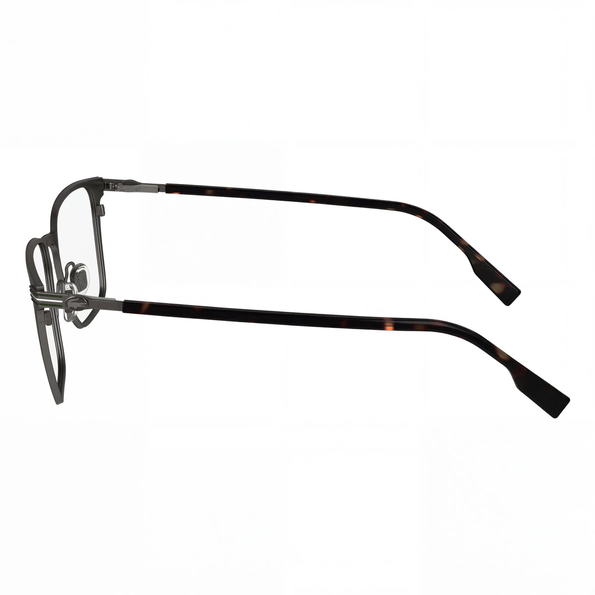 Lacoste L2301 Gunmetal Rectangle Eyeglasses Unisex, 53mm, Photo 2