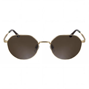 Lacoste L268s Round Sunglasses for Women — front view, Metal frame