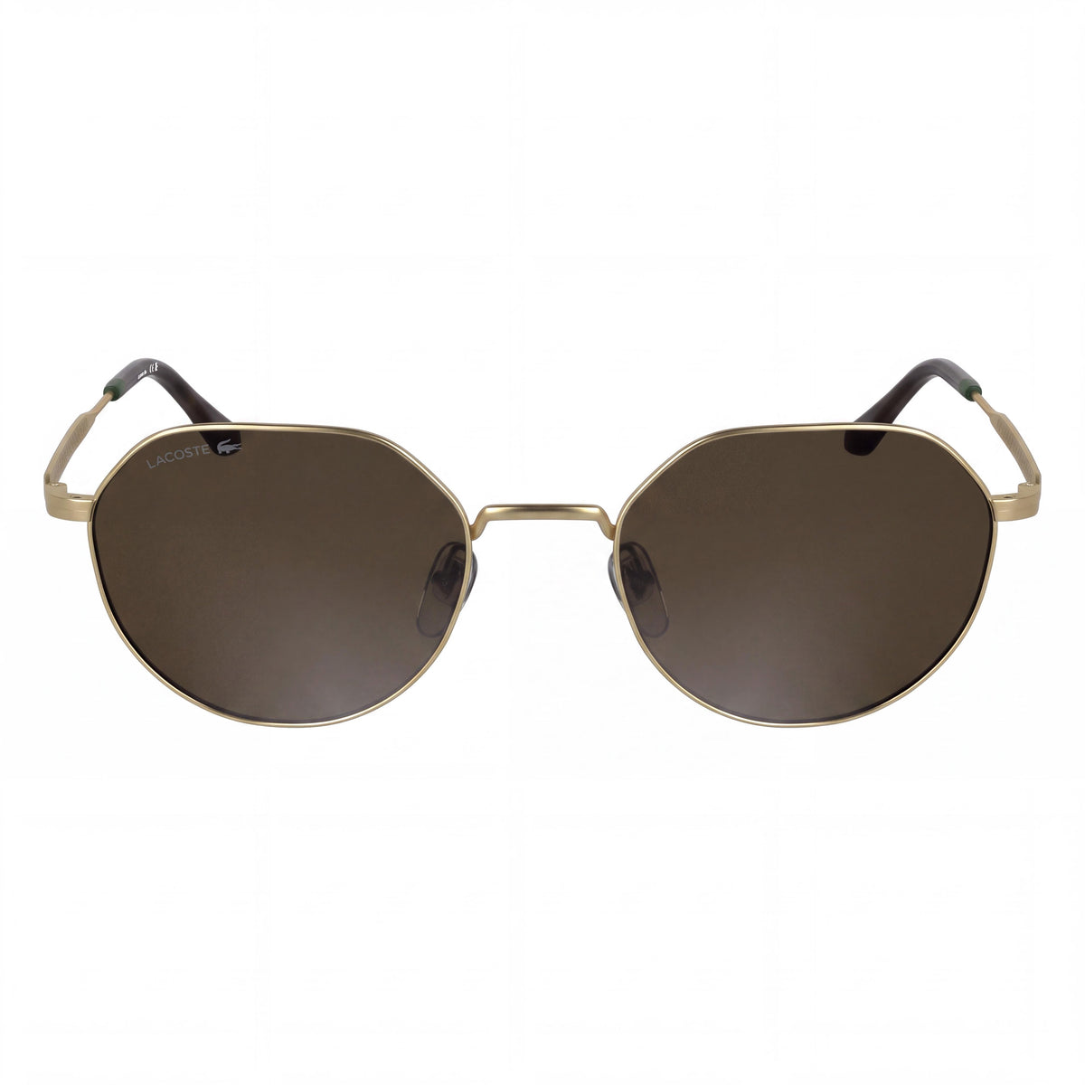 Gafas de sol redondas Lacoste L268s doradas para mujer, 53 mm, Photo 2