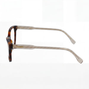 Lacoste L2850 41653 Cat Eye Eyeglasses Unisex — front view, Metal