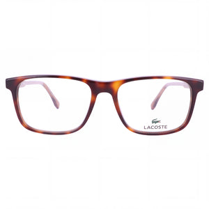 Lacoste L2852 Rectangle Eyeglasses for Men — front view, Metal