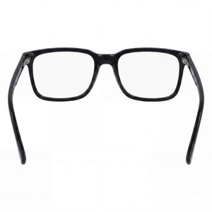 Lacoste L2859 N Rectangle Eyeglasses for Men — interior view, Plastic demo lenses