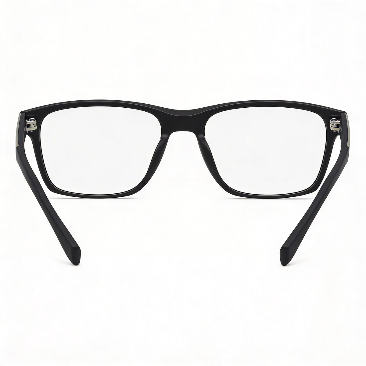 Gafas graduadas Lacoste L2862 rectangulares en negro mate para hombre, 54 mm, Photo 3