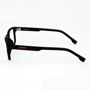 Lacoste L2886 N Rectangle Eyeglasses for Men — front view, Plastic