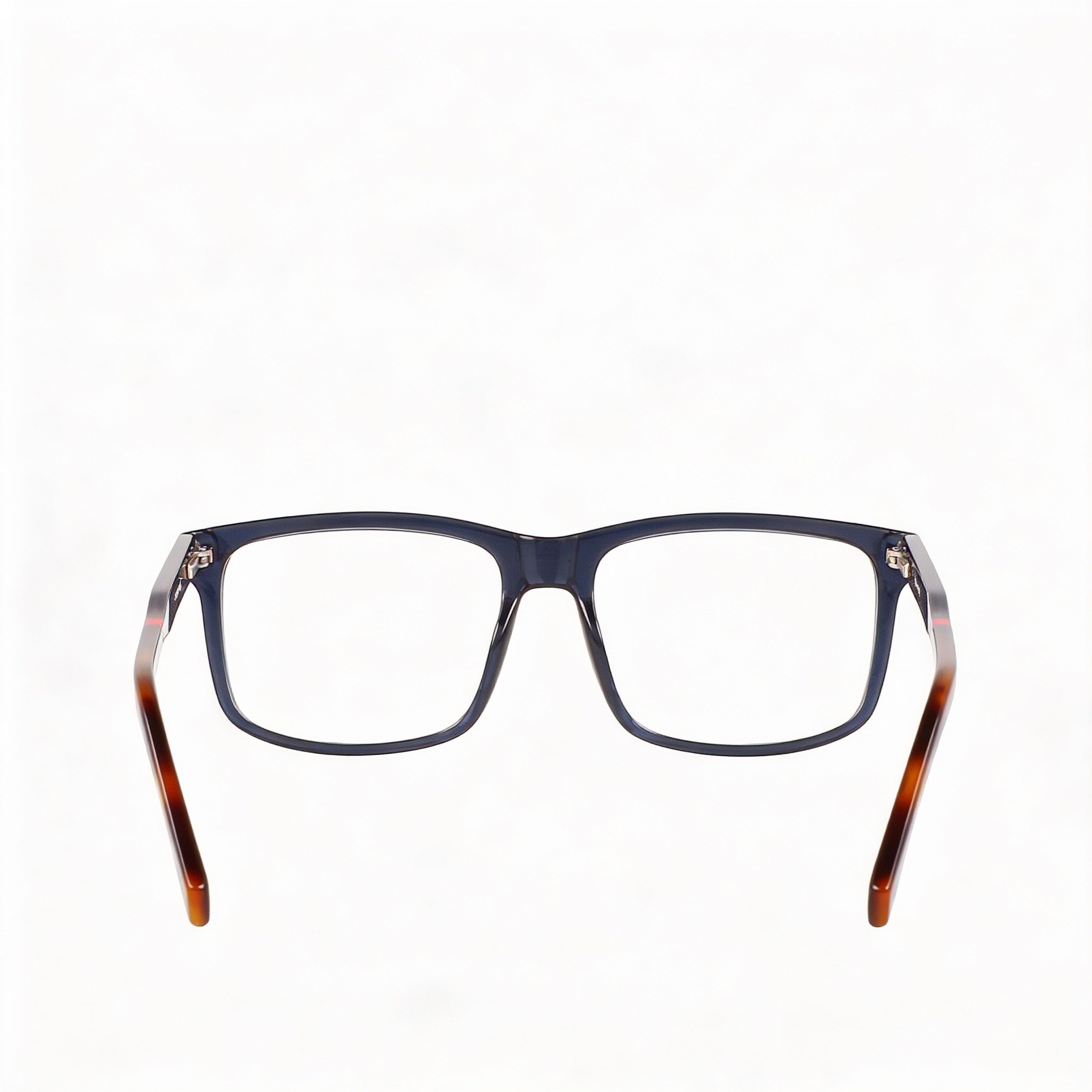 Lacoste L2890 59236 Blue Rectangle Eyeglasses for Men, Plastic, Photo 2