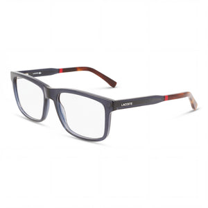Lacoste L2890 59236 Blue Rectangle Eyeglasses for Men, Plastic frame