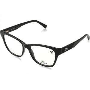 Lacoste L2920 Black Square Eyeglasses Unisex frame