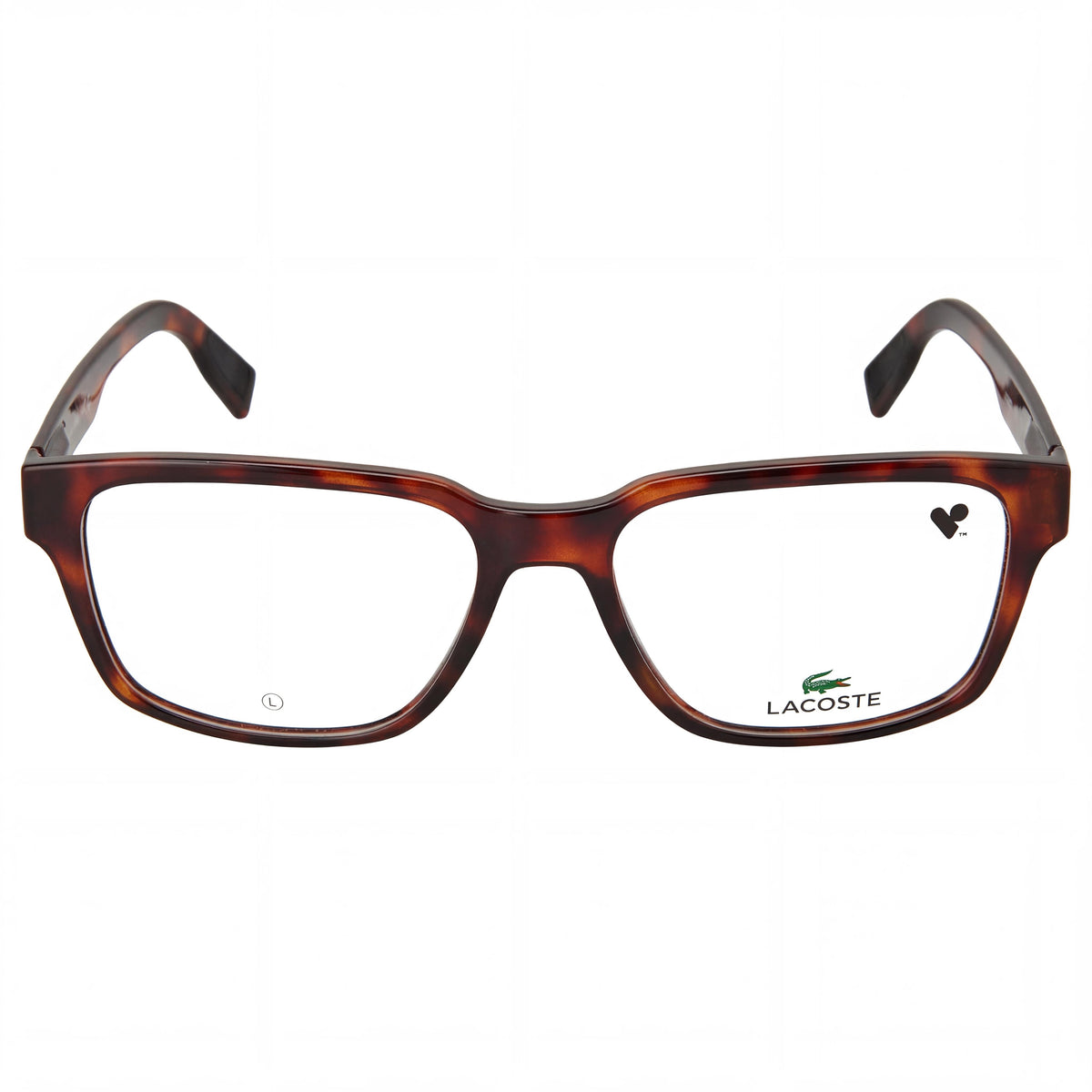 Gafas graduadas Lacoste L2927 rectangulares color Habana para hombre, 56mm, Photo 2