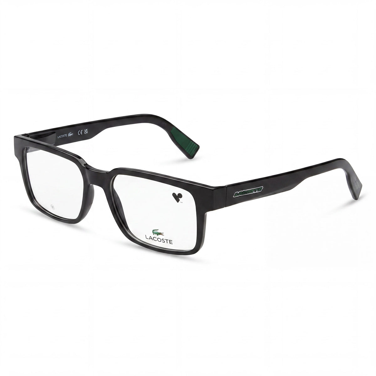 Gafas Rectangulares Unisex Lacoste L2928 Negras, Inyectadas 53mm, Photo 1