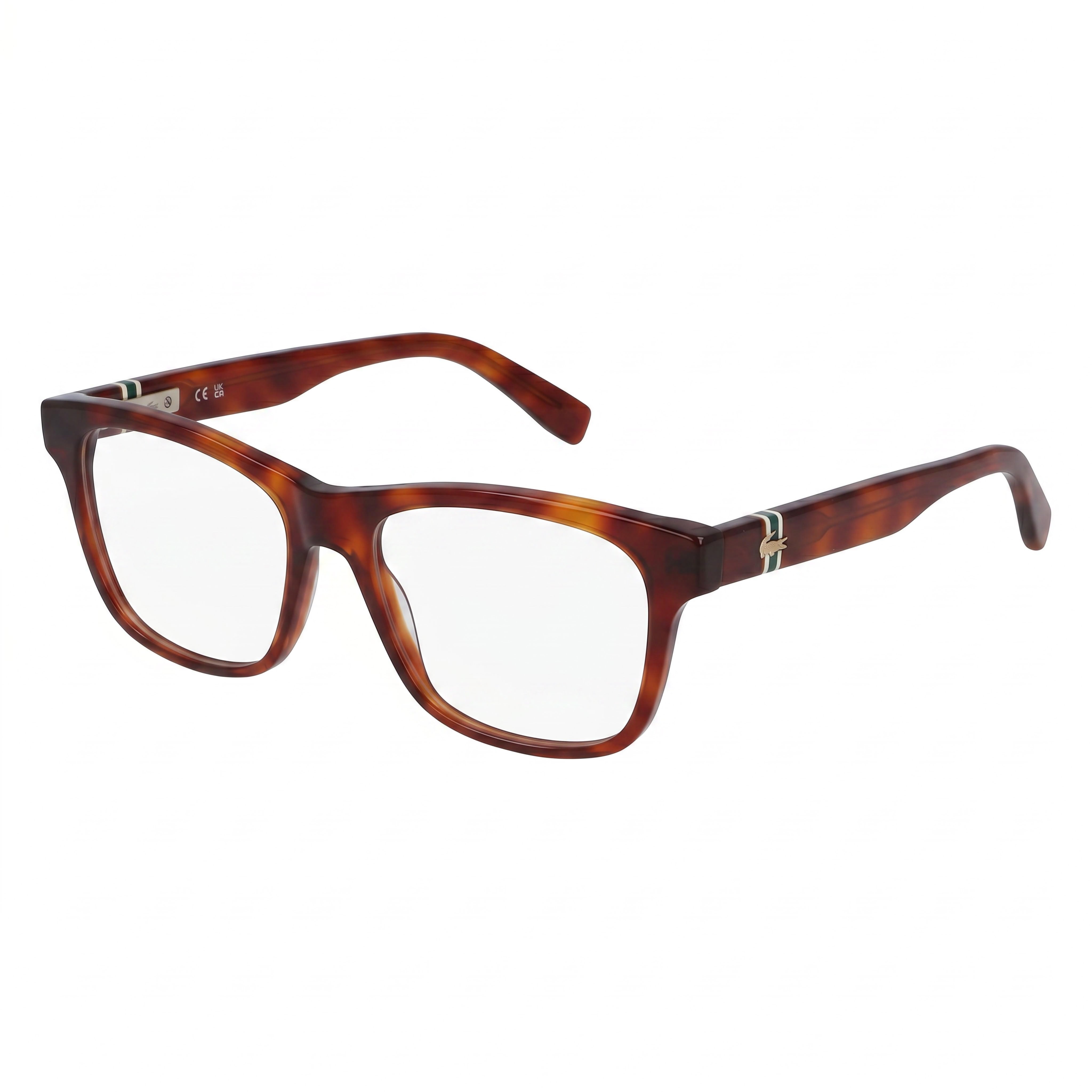 Gafas de sol rectangulares Lacoste L2933 Havana Rubia para mujer, 54mm, Photo 1