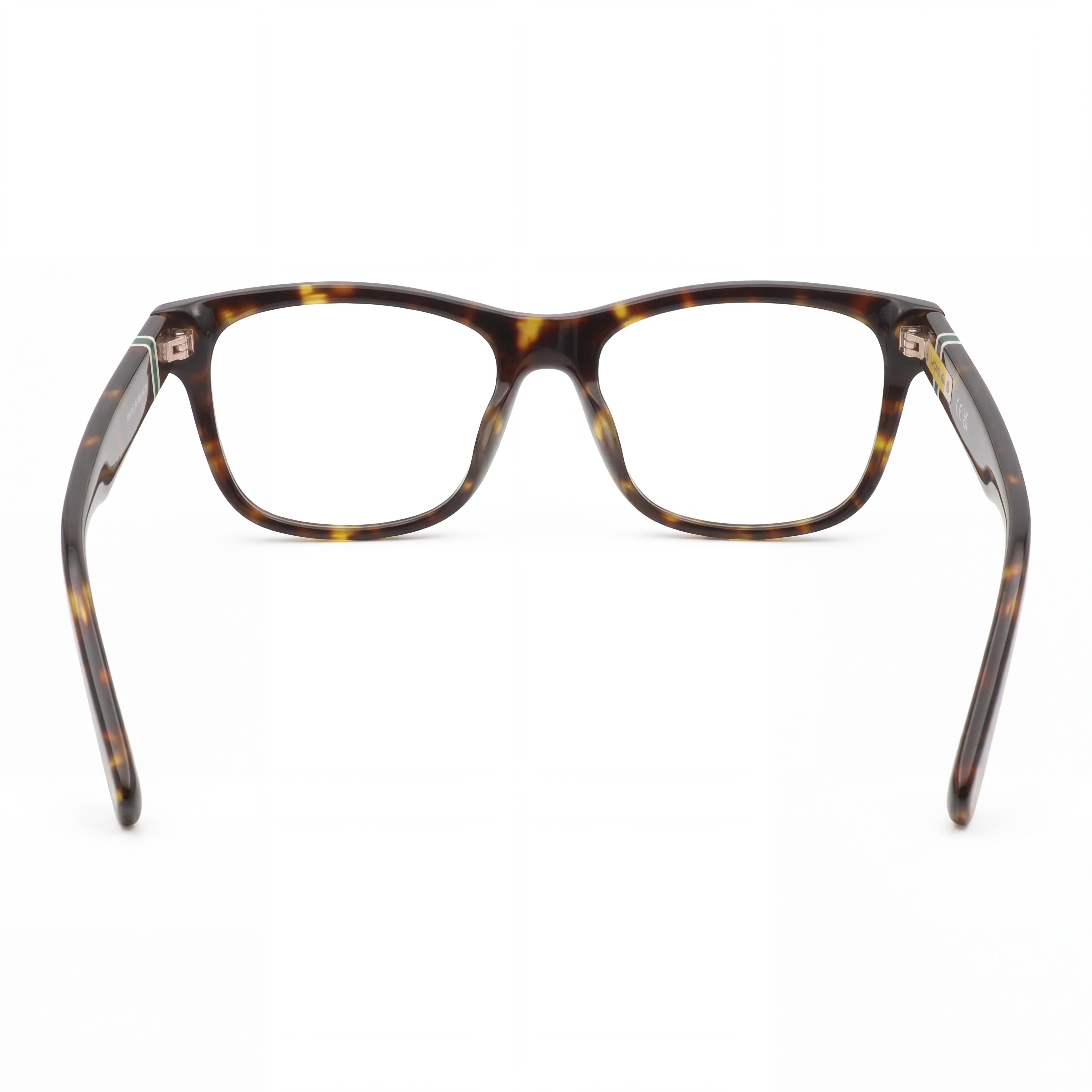 Lacoste L2933 Dark Havana Rectangle Eyeglasses for Women, Acetate 54mm, Photo 3
