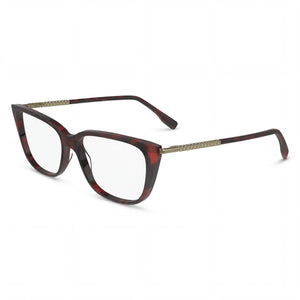 Lacoste L2939 Havana Rectangle Eyeglasses for Women, Acetate frame