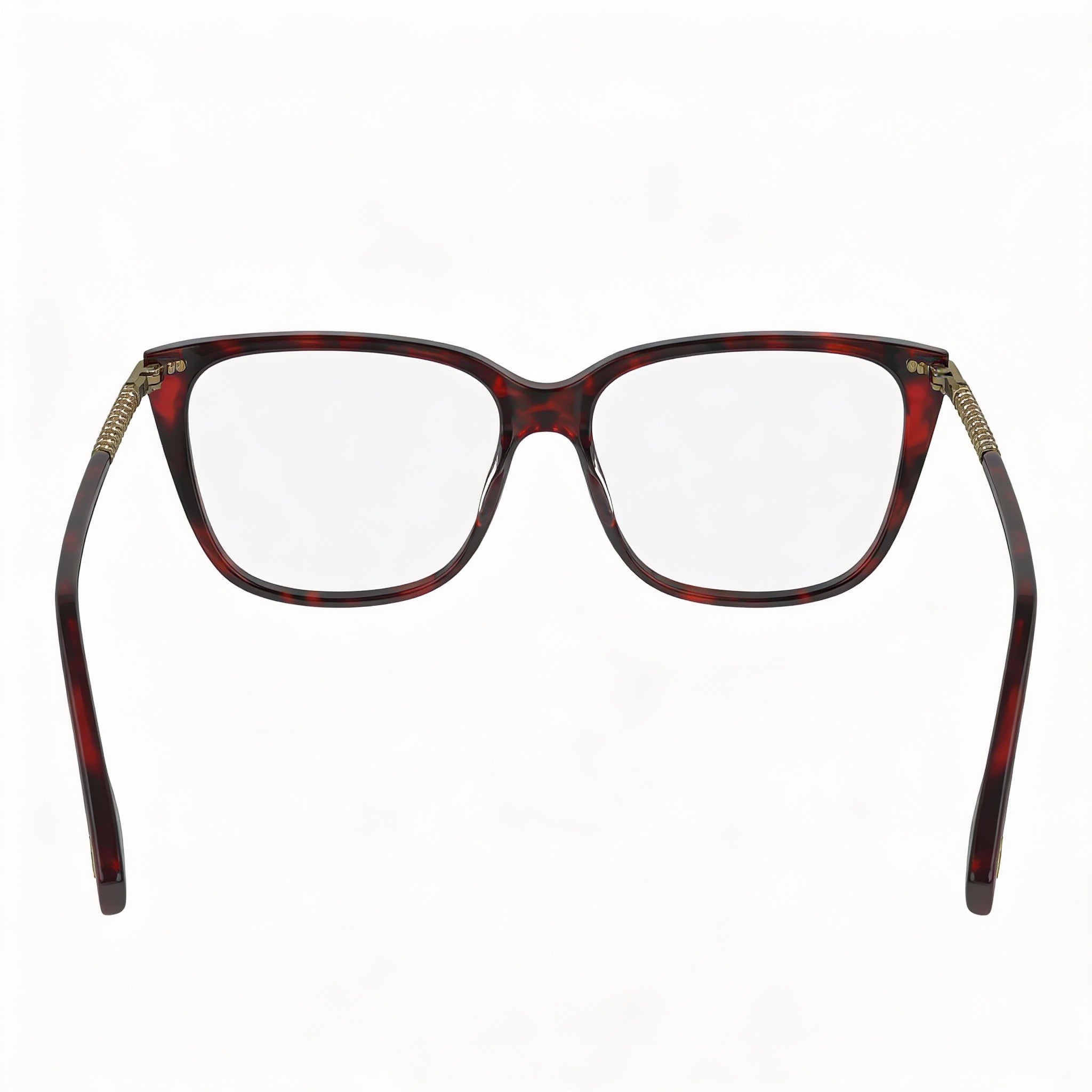 Gafas rectangulares Lacoste L2939 rojas havana para mujer, Photo 4