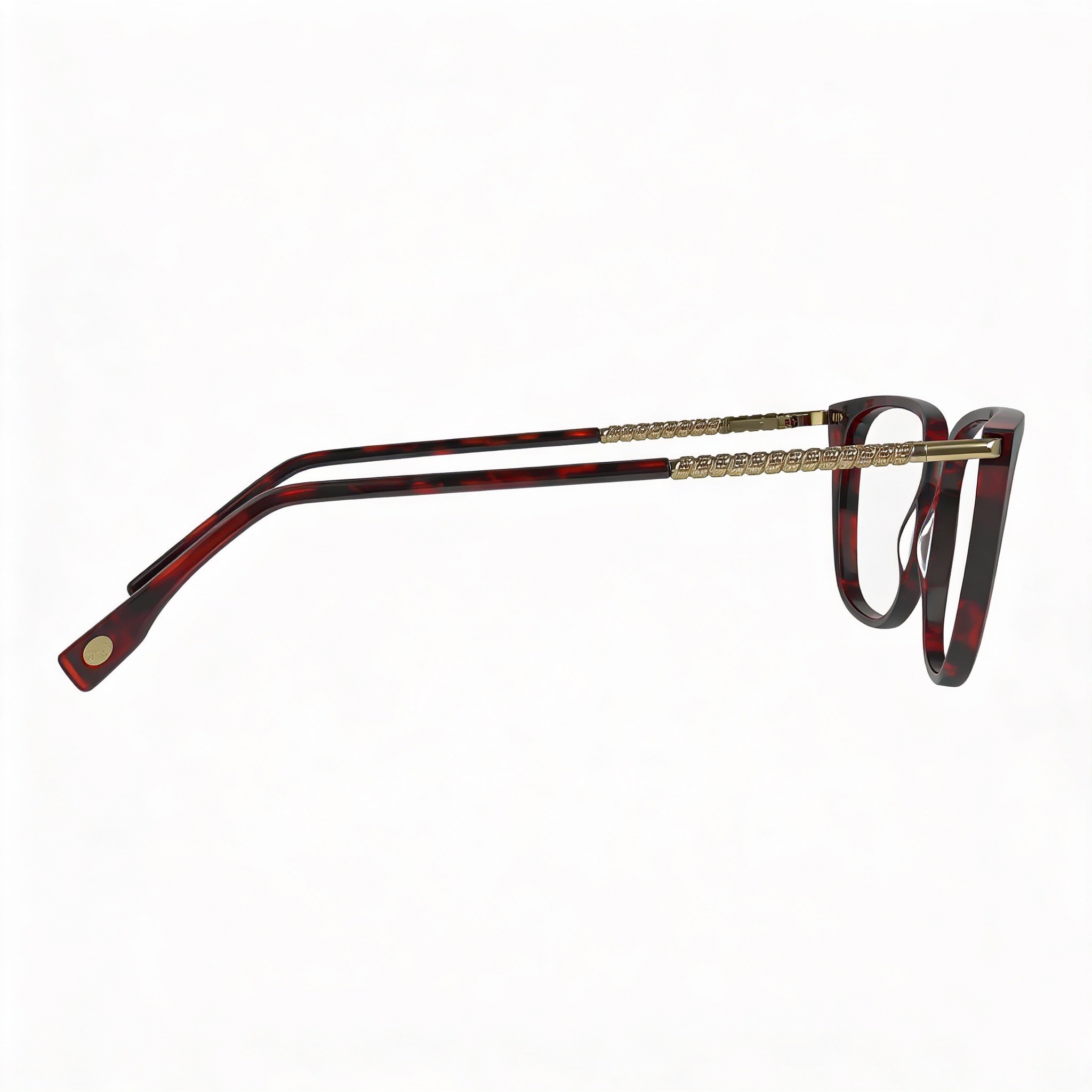 Gafas rectangulares Lacoste L2939 rojas havana para mujer, Photo 3