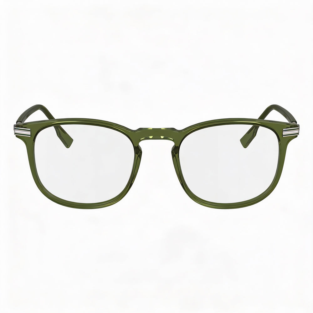 Lacoste L2954 Rectangle Eyeglasses for Men — front view, Acetate