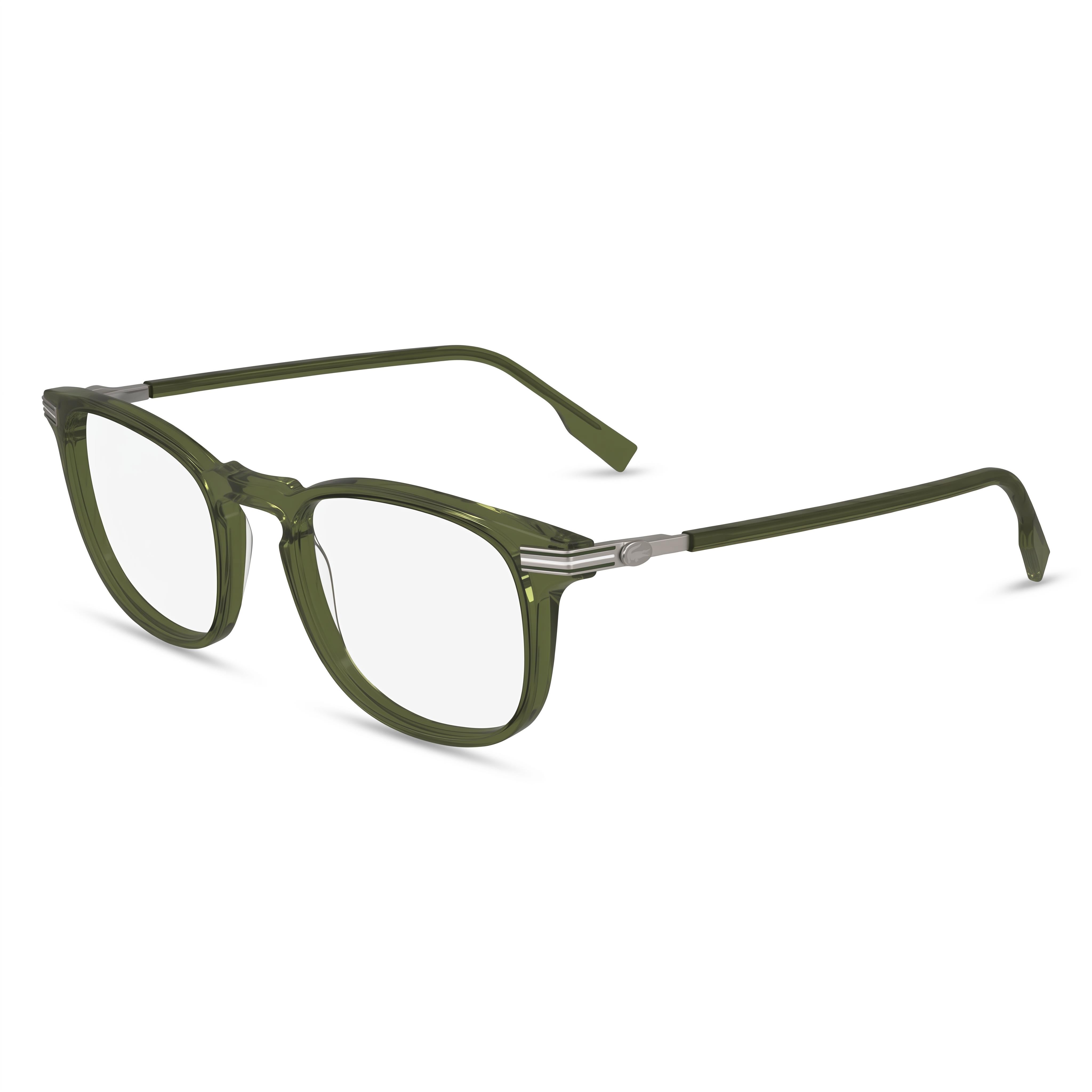 Gafas de sol rectangulares Lacoste L2954 color caqui para hombre, acetato 51mm, Photo 1
